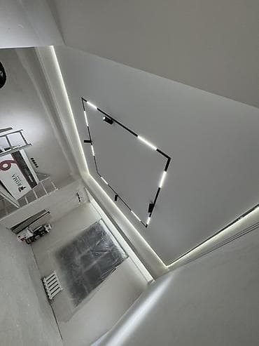 электро м: Натяжной потолок Матовое Монтаж — 2