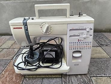 dulipu machine: Швейная машина Janome, Механическая, Полуавтомат — 4