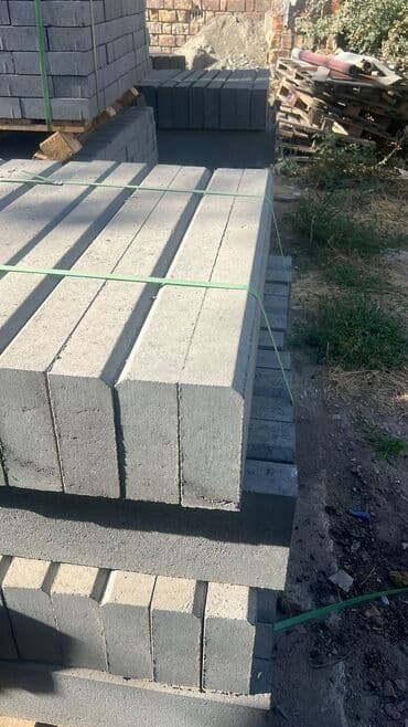 Тротуарный бордюр, ЖБИ (Железобетонный), Другие особенности, 1000