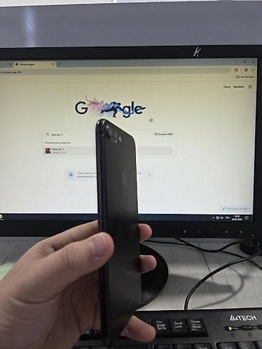 ssd 128: IPhone 7 Plus, Б/у, 128 ГБ, Черный, Чехол, 65 % — 3