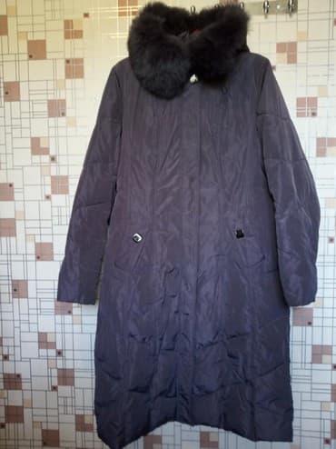 шерстяные кофты женские больших размеров: Пуховик женский р.54 в отличном состоянии — 1