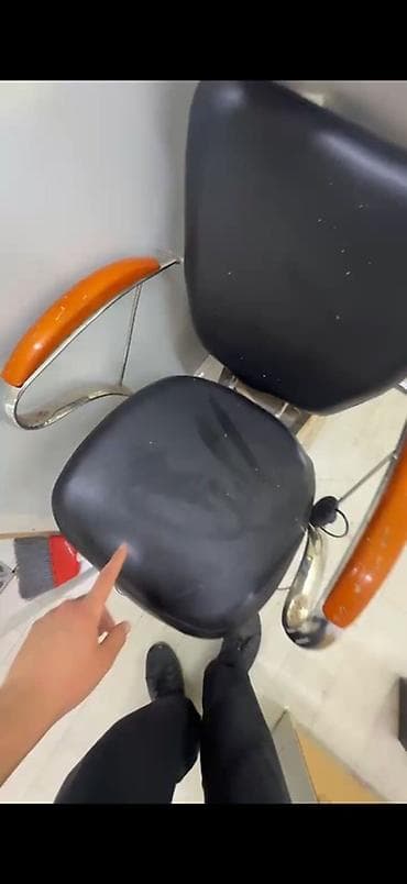 Мойка парикмахерская с креслом - Комплект: стационарная раковина для