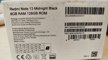 холодильник бу кара балта: Redmi, Redmi Note 13, Б/у, 128 ГБ, цвет - Черный, 2 SIM — 4