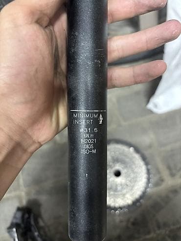 mini jack: Подседельный штырь Zoom для велосипеда. - Диаметр: 31.6 мм — 2