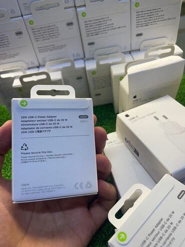 аирподс оригинал: 🔷ORIGINAL 💯 Комплект (оригинальный адаптер + кабель) - 2500 COM По — 5