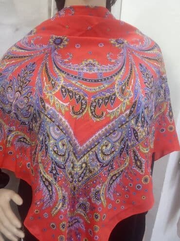 платочек: Новое поступление. Павлопосадские платки, палантины, натуральная — 5