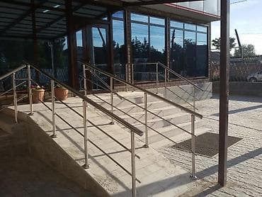 Типография үчүн жабдуулар: Перила Ограждения нержавейка хром Ограждения для лестниц из — 6