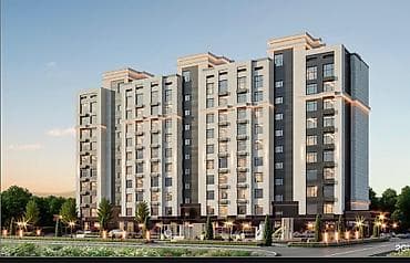 discovery studio: 1 комната, 47 м², Кок-Жар мкр Элитка, 5 этаж, ПСО (под самоотделку) — 1