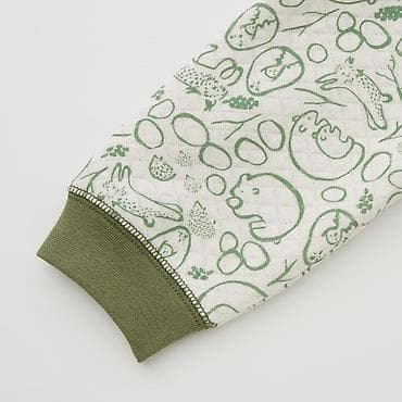 пижамный: Комплект, цвет - Зеленый, Новый — 3