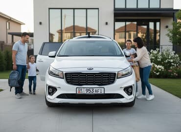 зимние шины бишкек бу: Kia Carnival: 2019 г., 2.2 л, Автомат, Дизель, Минивэн — 2