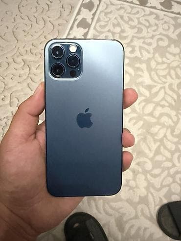 IPhone 12 Pro, Б/у, 128 ГБ, Pacific Blue, 80 %