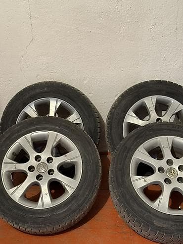 Дөңгөлөктөр монтажда 215 / 60 / R 16, Кыш, Комплект, Куйма, тешиктери - 5 — 1