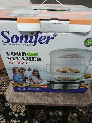 ирригатор для промывания носа: Пароварка Sonifer SF-4030 - Тип: электрическая пароварка, 3 яруса - — 1