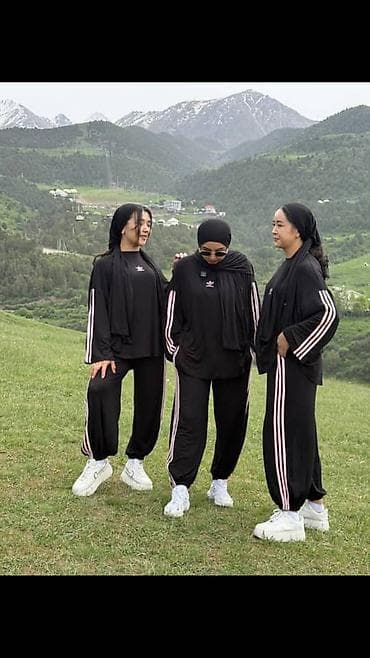 брюки султанки женские: Спортивный женский комплект в стиле modestwear. Состав набора: - — 4