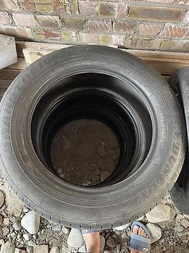 rf1 rf2: Шины 225 / 60 / R 18, Лето, Б/у, Комплект, Легковые, Dunlop — 2