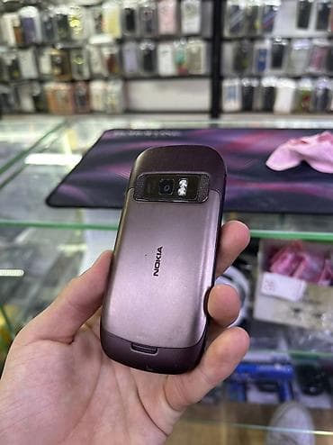 ipone 8plus: Nokia C7, Б/у, цвет - Коричневый — 1