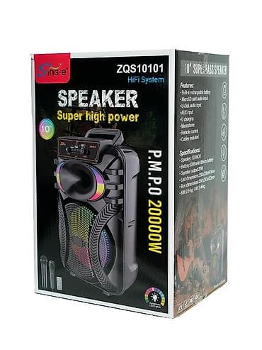behringer b 5: 🔊 Портативная Bluetooth-колонка Super Bass Speaker 10" Наслаждайтесь — 3