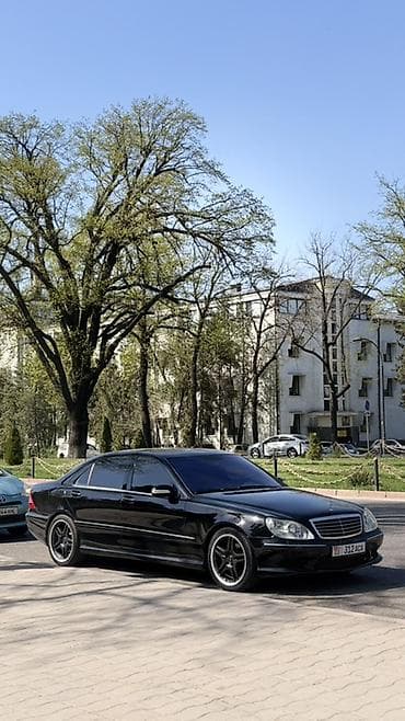 rex sprinter: Mercedes-Benz S-class AMG: 2002 г., 5 л, Автомат, Бензин, Седан — 6