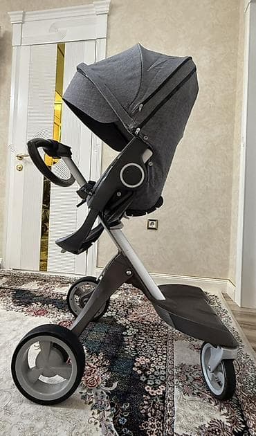 Детская коляска Stokke Xplory (серый текстиль) Брали в Imperial baby