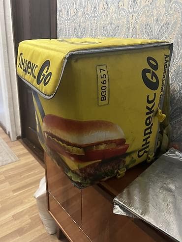 pull beer: Терморюкзак для курьеров Яндекс Go - Формат: жёсткая изотермическая — 1