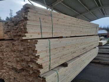 брусы деревянные: Доски, Обрезные, Для строительства, Сосна, Сухие — 1
