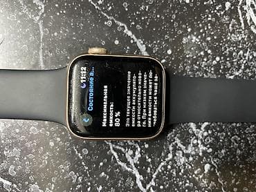 Техника жана электроника: ПРОДАЮ БЕЗ ЗАРЯДКИ! Apple Watch Series 5, 40 мм - Материал корпуса — 3