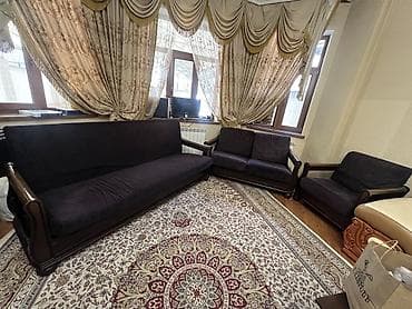 продаю уголок: Комплект мягкой мебели, Б/у, Самовывоз — 1