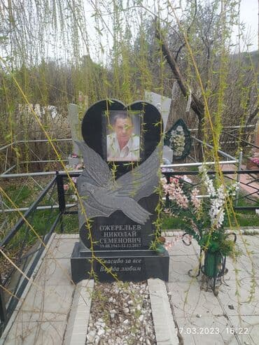 Изготовление памятников, Облицовка надгробий, Изготовление крестов | Мраморная крошка, Габбро, Гранит | Оформление