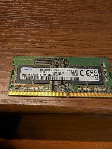 galaxy tab e: Оперативная память Samsung SO-DIMM 8 ГБ - Модель: Samsung — 1