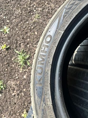 Колеса в сборе: Шины 225 / 45 / R 17, Лето, Б/у, Комплект, Легковые, Корея, Kumho — 4
