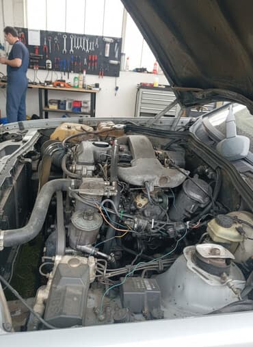 Mercedes-Benz 190: 1990 г., 2.3 л, Автомат, Дизель, Седан