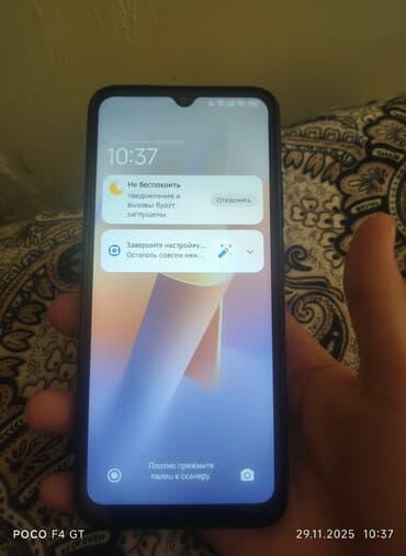 Redmi, Redmi 12C, Б/у, 64 ГБ, цвет - Черный, 1 SIM, 2 SIM