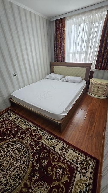 Жылытуу: Двуспальная кровать с матрасом - Размер спального места — 6