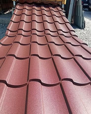 двускатный двускат: Металлочерепица (профиль «волна») - Материал: оцинкованная сталь с — 1