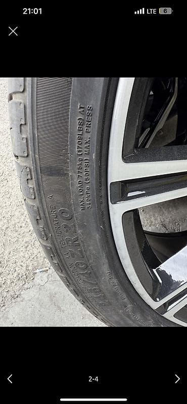 шины на x5: Колеса в сборе 275 / 35 / R 20, Всесезонная, Б/у, Комплект, Легковые, Литые, отверстий - 5 — 5