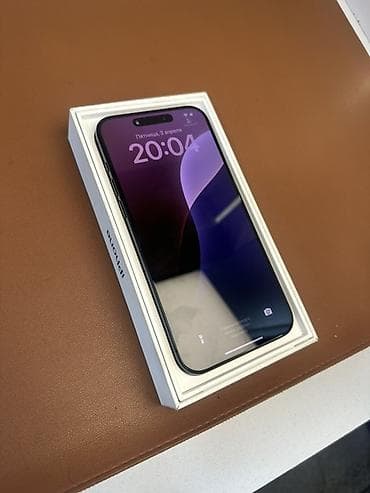 nokia e: IPhone 15 Pro Max, Б/у, 256 ГБ, Blue Titanium, Защитное стекло, Чехол, Коробка, 86 % — 1