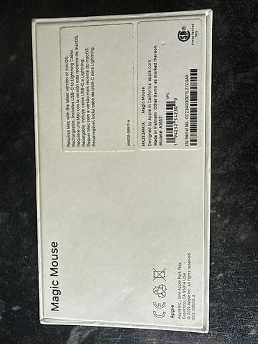 мышка apple: Apple Magic Mouse (модель A1657, артикул MK2E3AM/A)Оригинал - — 6