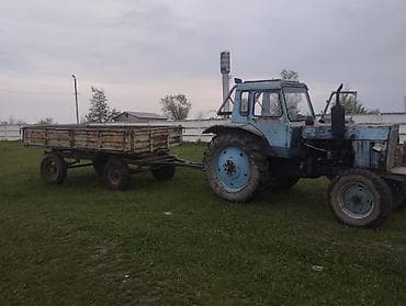 мтз 82.3 цена бишкек: Трактор с прицепом (комплект для сельхозработ) Описание: - Колёсный — 1