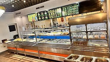 Металл иштетүү: Линия раздачи для столовой/кафе (полный комплекс) Профессиональная — 2