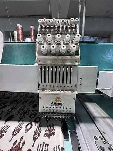 Оверлочные машинки: Промышленная многоигольная вышивальная машина Aimir Описание: - — 1