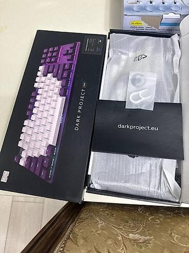 pbt: Клавиатура, Dark Project, Механическая, Проводное подключение, Размер: 60% — 1