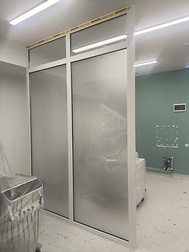 Перегородки на заказ: На заказ Каркасная перегородка, Для офиса, Монтаж — 3