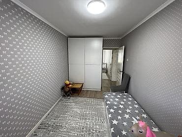 osh flat: 3 комнаты, 65 м², 6 мкр 104 серия, 4 этаж, Евроремонт — 7