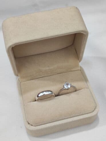 свадебные наборы ручной: Кольца 2в1 Серебро 925 пробы Размеры имеются Цена за пару 2700 — 2