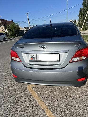 spark 2012: Hyundai Accent: 2018 г., 1.4 л, Автомат, Бензин, Седан — 5