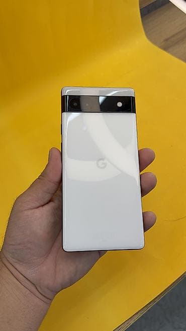 apple 13: Google Pixel 6A, Б/у, 128 ГБ, 1 SIM, eSIM — 1
