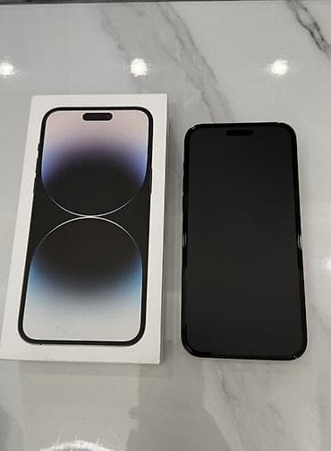 mac studio: IPhone 14 Pro, Б/у, 256 ГБ, Черный, Коробка, 85 % — 4