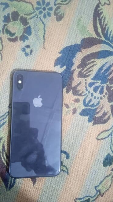 чехлы на айфон 12 бишкек: IPhone Xs Max, Колдонулган, 256 ГБ, Кара, Коргоочу айнек, Каптама, 100 % — 3