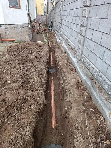 Сантехниктер: Монтаж наружной канализации и дренажа под ключ - Устройство траншей с — 3