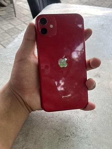 красный iphone: IPhone 11, Б/у, 64 ГБ, Красный, 77 % — 1